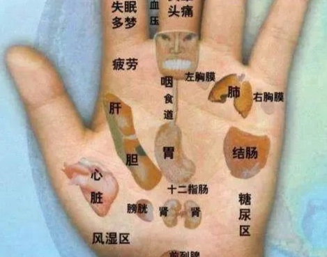 手掌穴位按摩