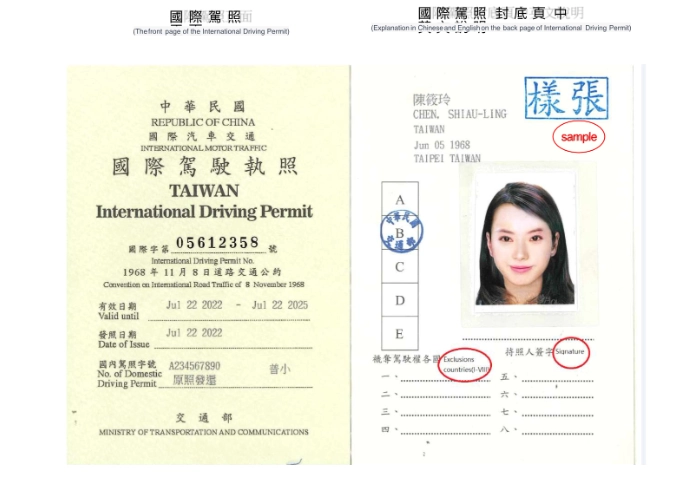 國際駕照換發流程