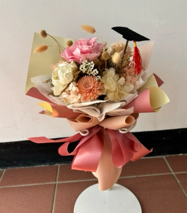 畢業花束 永生花