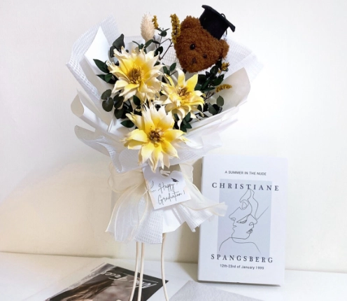 畢業花束送男生技巧