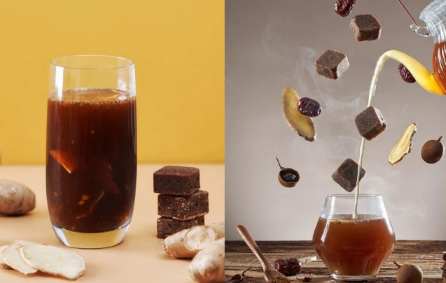 月經喝黑糖薑茶