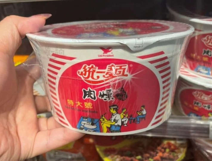 統一肉燥麵 美國