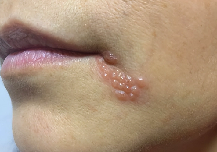嬰兒唇皰疹