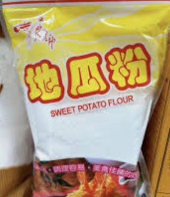 馬鈴薯澱粉代替