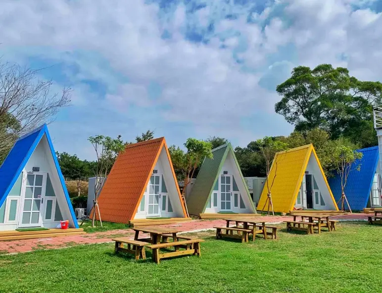 苗栗露營區小木屋