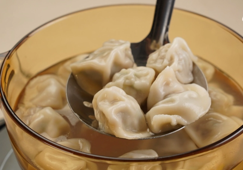 手工水餃皮不破技巧