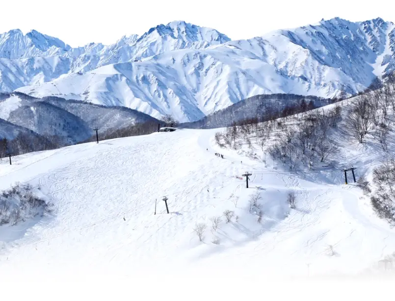 白馬滑雪場四月