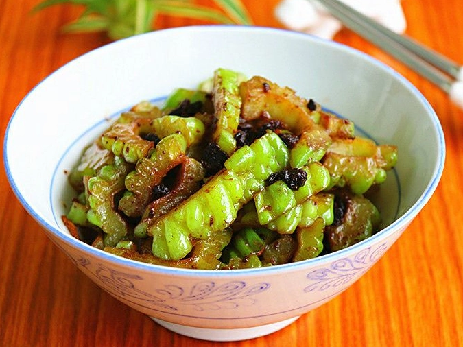 豆豉炒苦瓜 食譜