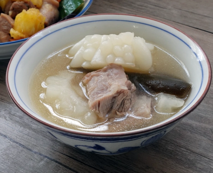 苦瓜排骨湯加什麼