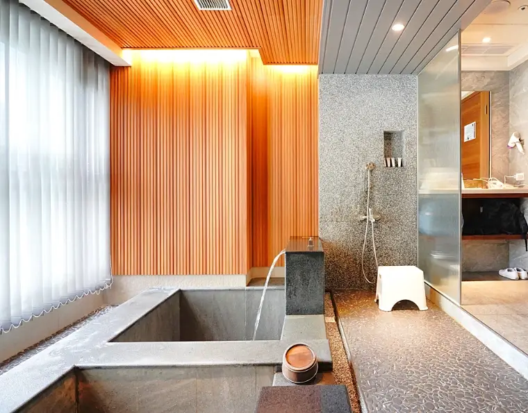 北投溫泉雙人湯屋