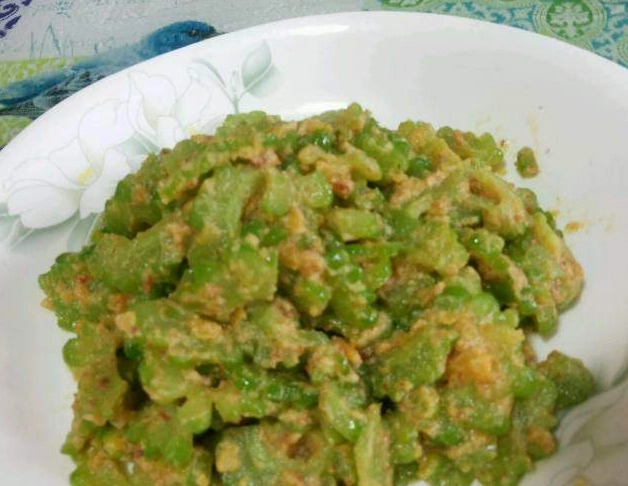 金沙苦瓜炸 做法