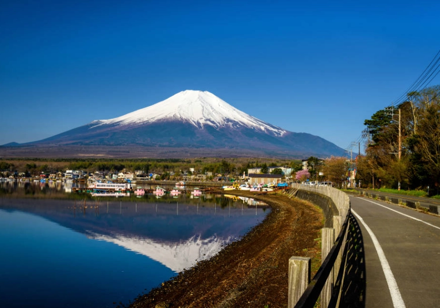 河口湖 富士山 拍攝