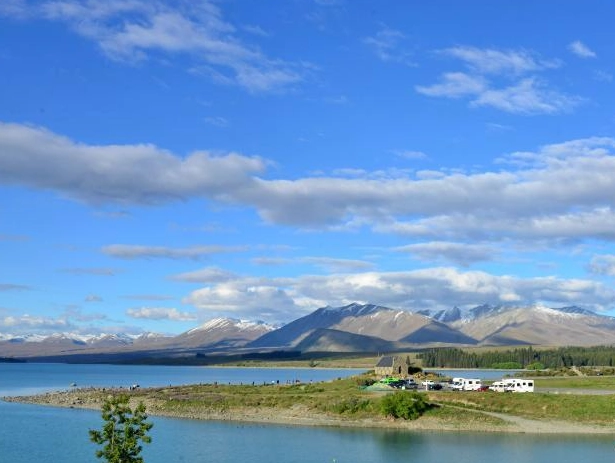 紐西蘭南島景點地圖