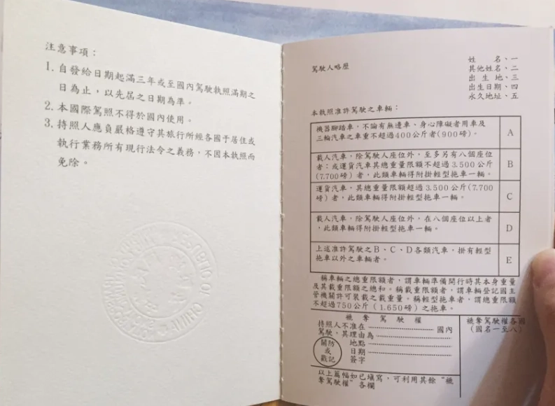 海外自駕駕照 海外自駕駕照