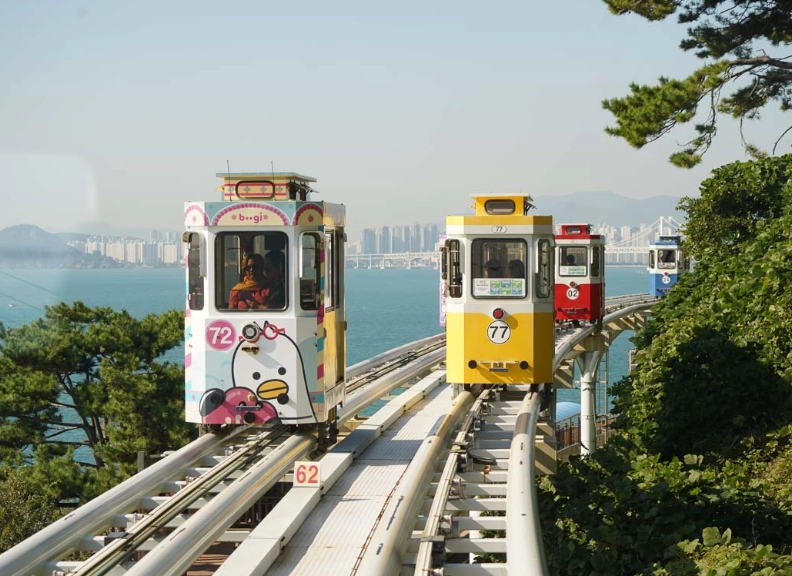 海雲台膠囊列車 海雲台膠囊列車