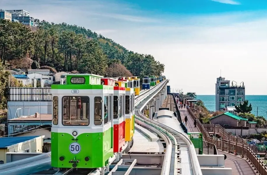 海雲台膠囊列車 海雲台膠囊列車