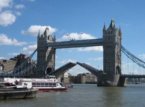 倫敦鐵橋垮下來