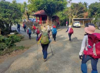 大凍山步道路線