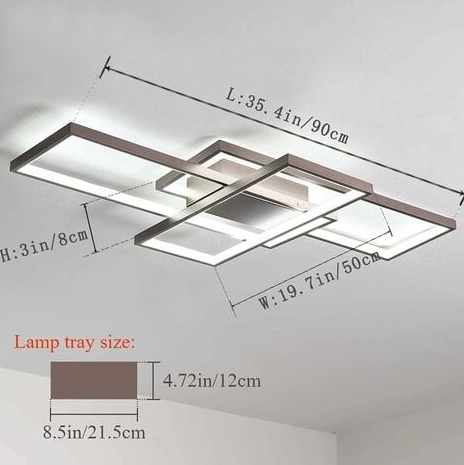 吸頂燈尺寸選擇