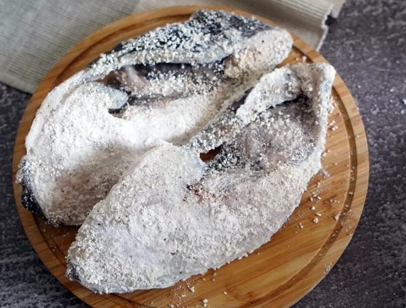 酥脆煎魚地瓜粉