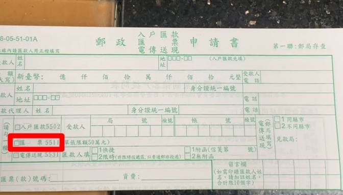 郵局匯票 手續費