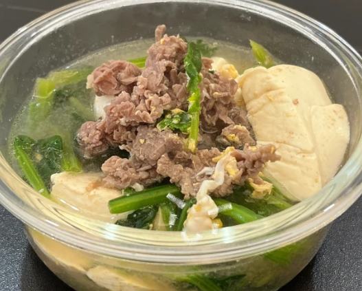 菠菜豆腐牛肉營養