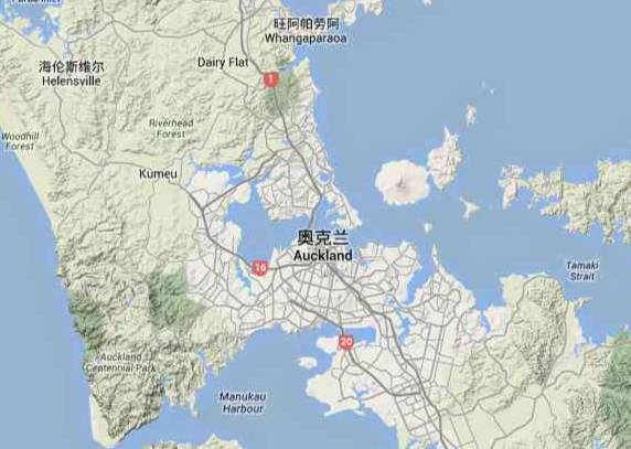 奧克蘭在哪