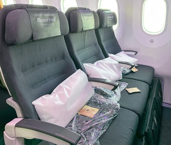 纽西兰航空空中沙发