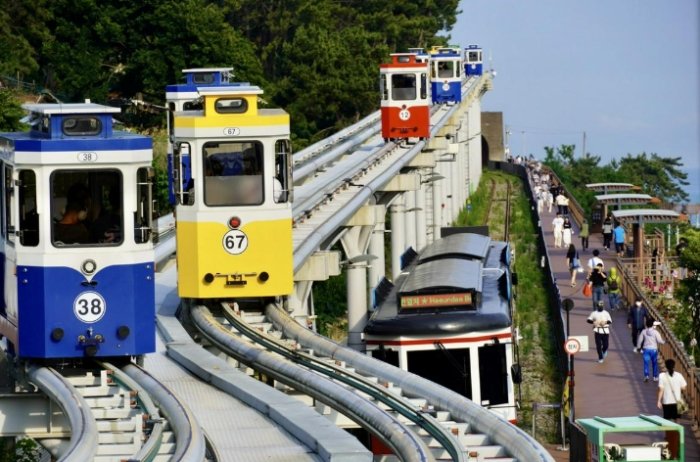 海雲台膠囊列車