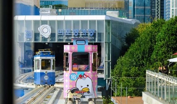 海雲台膠囊列車