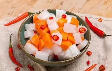 蘋果白蘿蔔同食危害