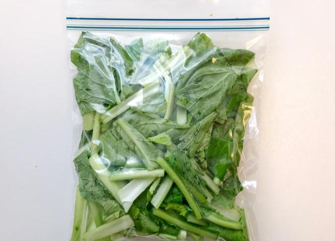 蔬菜冷凍保存方法