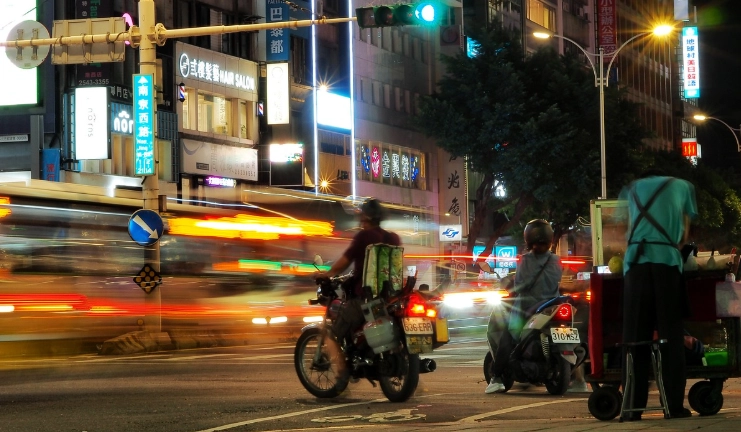 晚上騎車安全