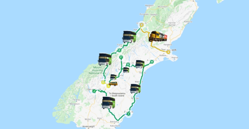 紐西蘭火車旅遊