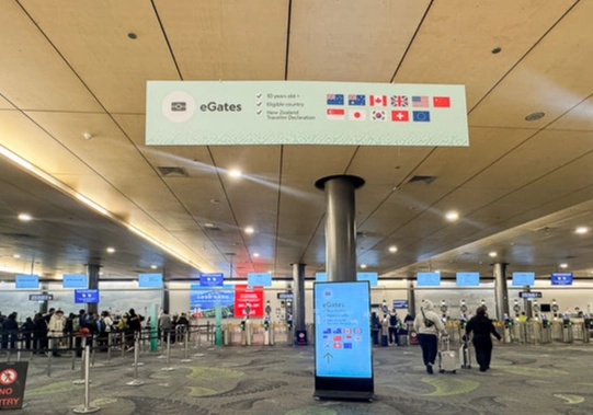 奧克蘭機場轉機