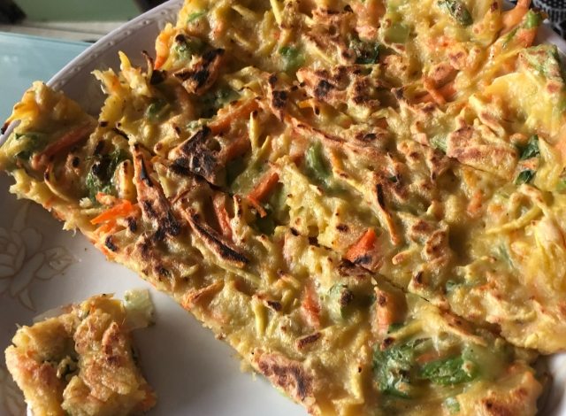 地瓜粉煎餅做法