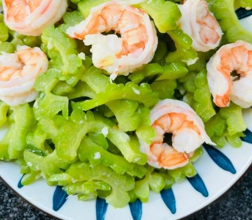 苦瓜炒蝦仁秘訣