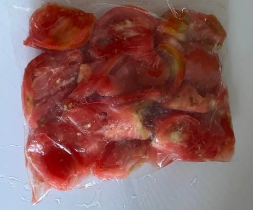 冷凍番茄方法