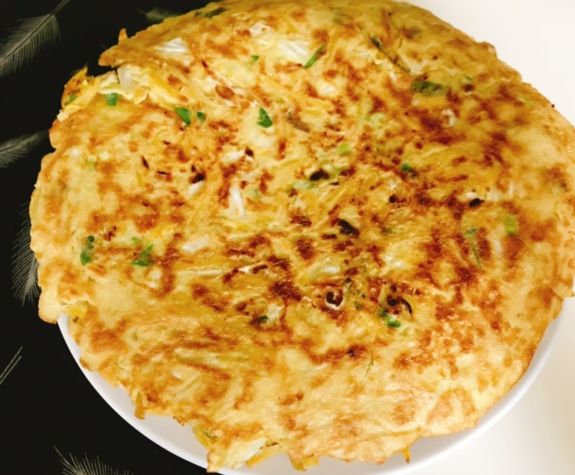 地瓜粉煎餅技巧