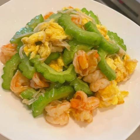 苦瓜炒蝦仁秘訣