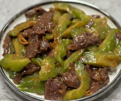 苦瓜炒牛肉 技巧