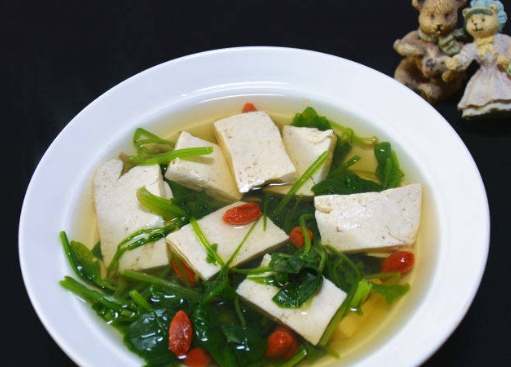 板豆腐菠菜食譜