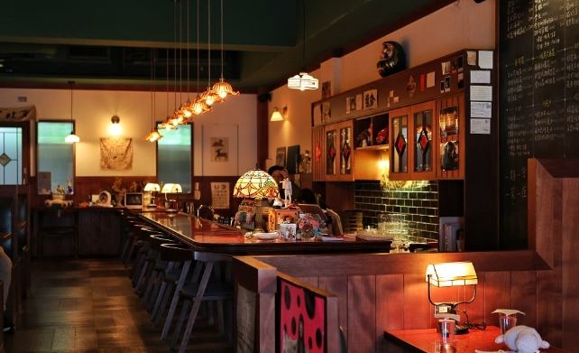 台北傳統市場咖啡廳