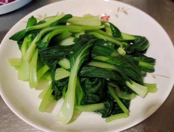 減少青江菜草酸