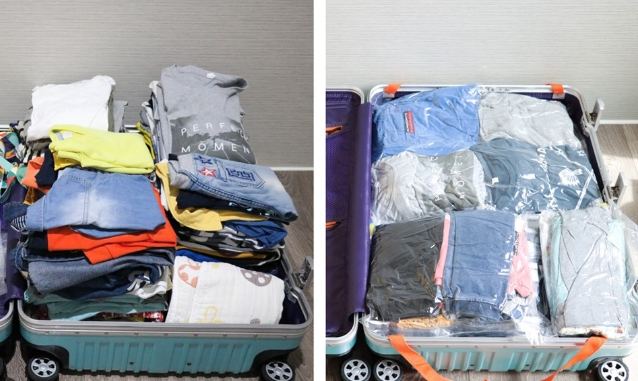 出国行李收纳技巧