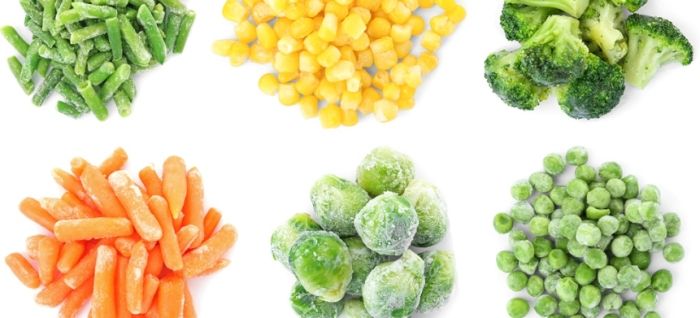 冷凍蔬菜方法
