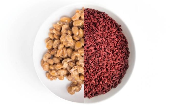 納豆紅麴魚油一起吃