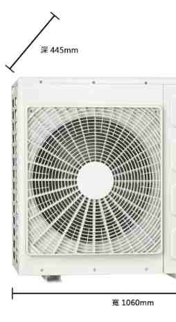 室外機尺寸選擇