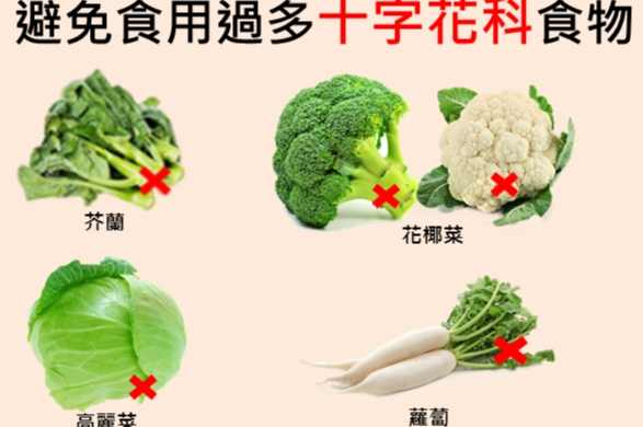 甲狀腺亢進飲食禁忌蔬菜