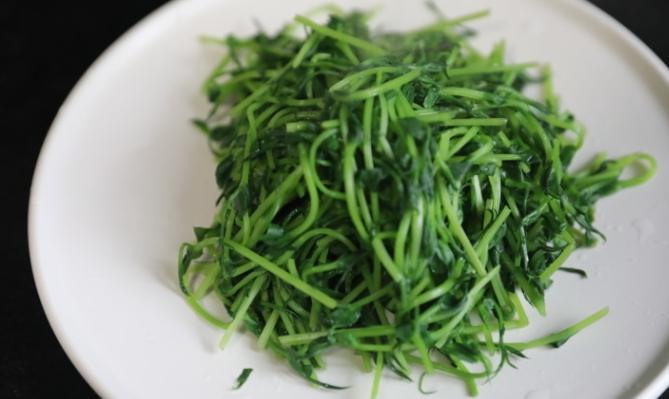 豌豆苗清洗方法